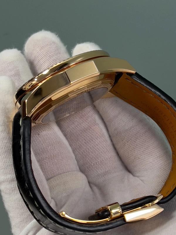 Breitling Bentley Barnato R25368 49mm 18K Rose Gold Leather Strap Box - 7