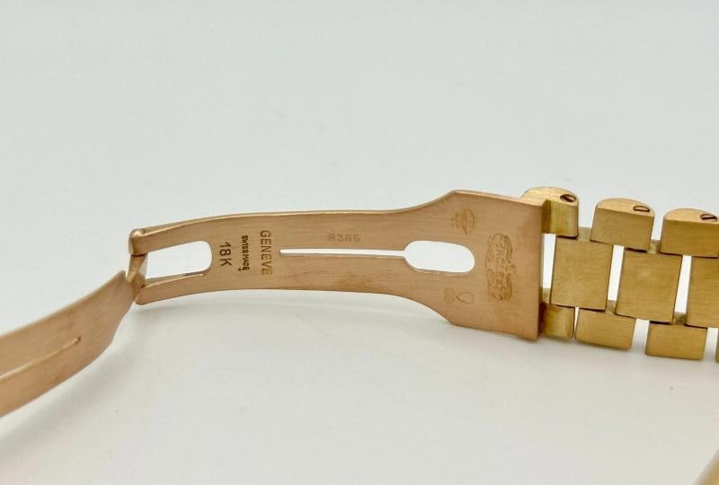 Rolex Day Date President 18038 36mm White Roman Dial 18K Yellow Gold Box Papers - 7