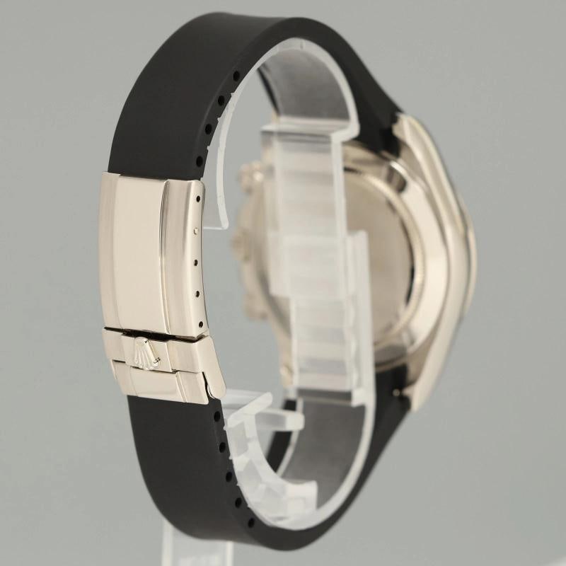 MINT Rolex Daytona White Gold 116519 Meteorite Roman Rubber Watch Box - 6