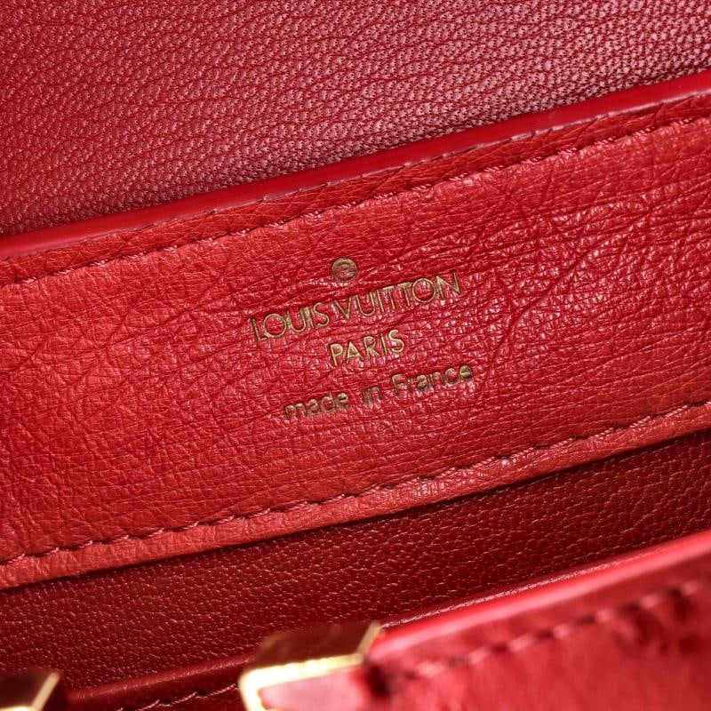 Louis Vuitton Capucines Bag Ostrich Mini - 6