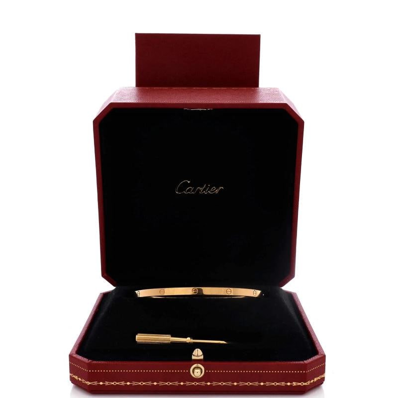 Cartier Love Bracelet 18K Yellow Gold Small - 2