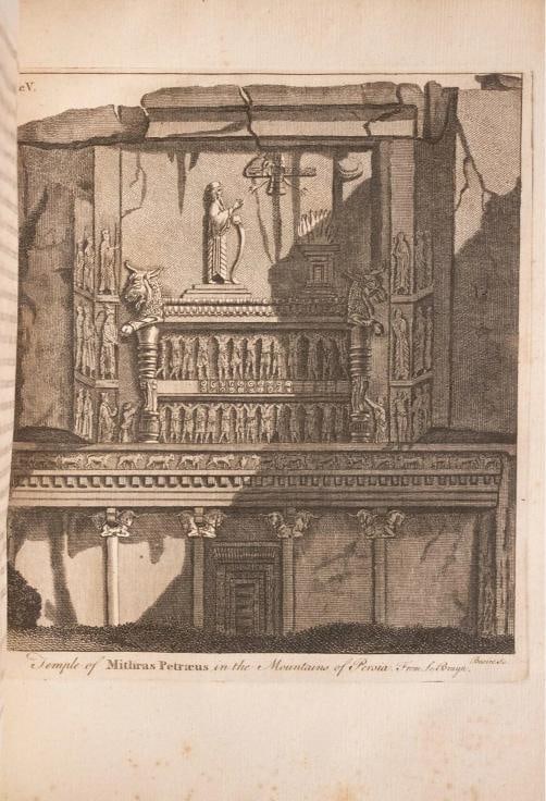 1775 A New System Or An Analysis Of Ancient Mythology Copper Plates 12" Tall - 15