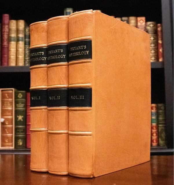 1775 A New System Or An Analysis Of Ancient Mythology Copper Plates 12" Tall - 3