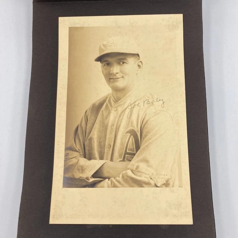 Historic 1929 Philadelphia Athletics World Series Champs Team Signed Album PSA - 14