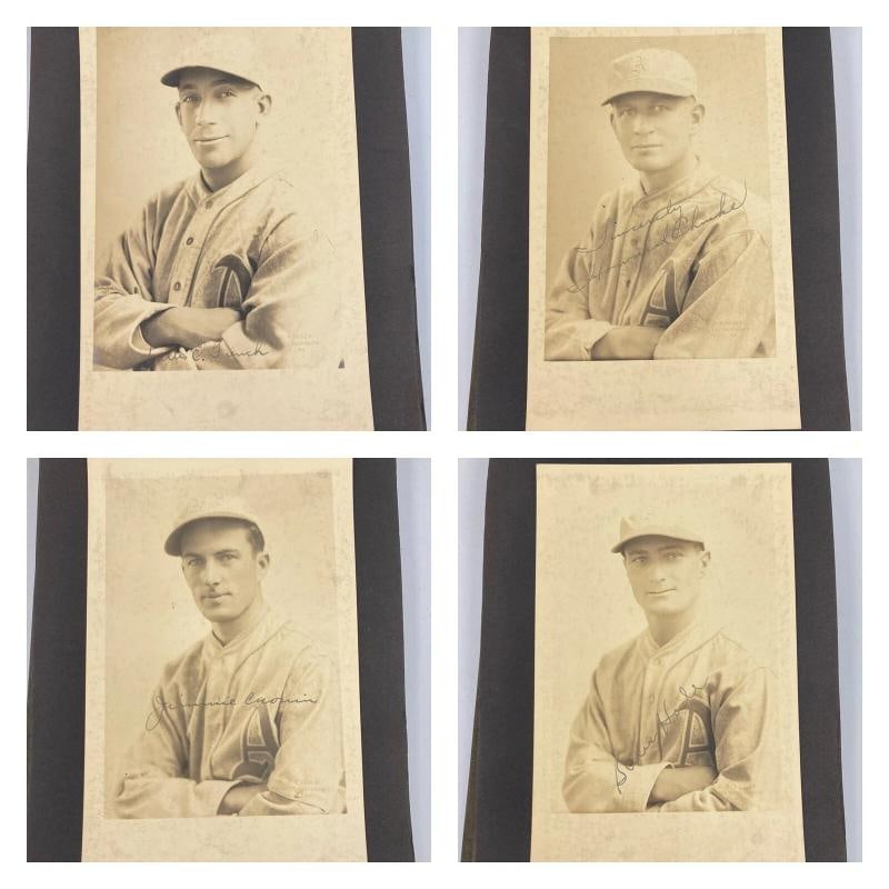 Historic 1929 Philadelphia Athletics World Series Champs Team Signed Album PSA - 18