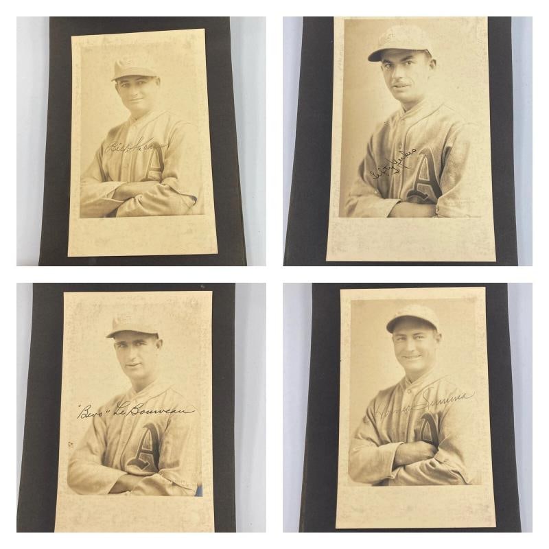 Historic 1929 Philadelphia Athletics World Series Champs Team Signed Album PSA - 19