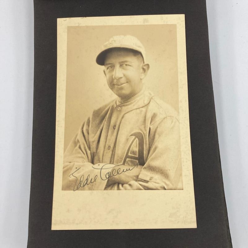 Historic 1929 Philadelphia Athletics World Series Champs Team Signed Album PSA - 5