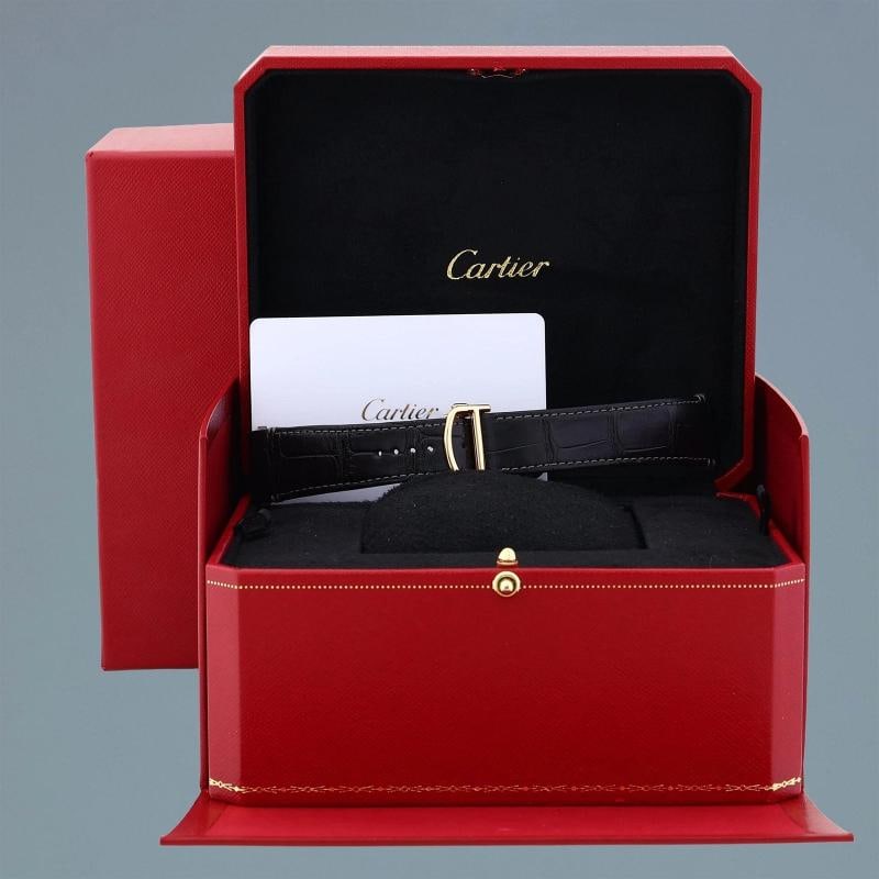 2023 PAPERS MINT Cartier Rose Gold Skeleton WHSA0016 Manual Wind Watch Box - 7