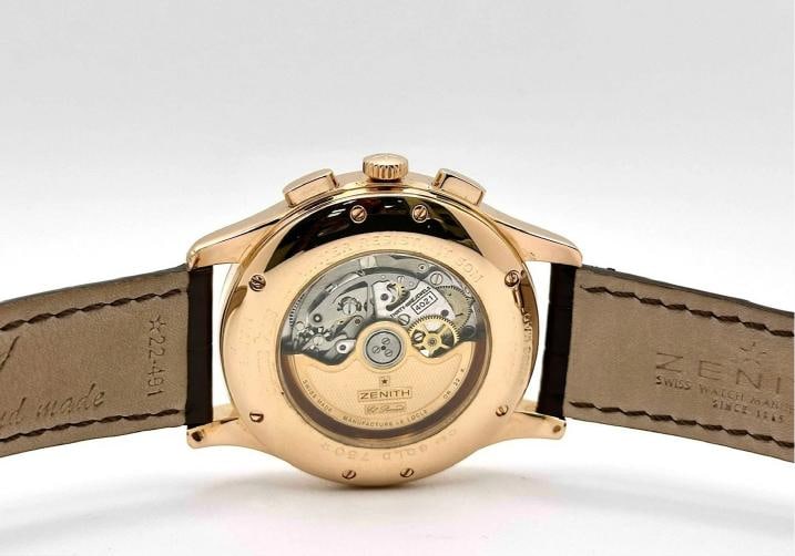 Zenith El Primero Chronograph 18.0520.4021 44mm Grande Class XXT 18K Rose Gold - 5