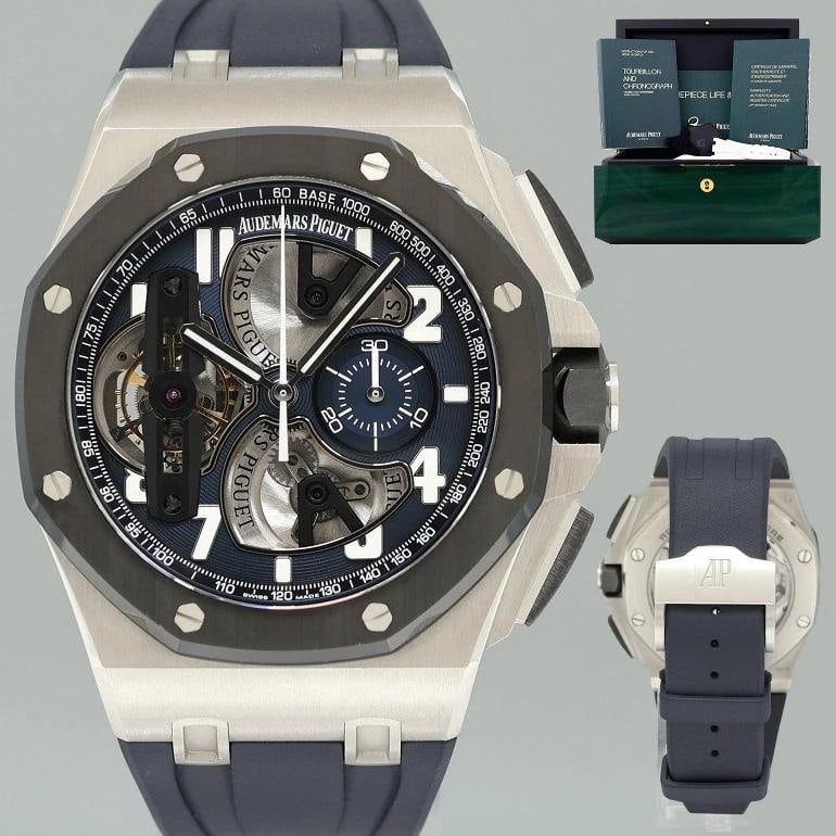 Papers Audemars Piguet Concept Royal 10-Day Tourbillon Chrono Platinum 26388PO (1 of 7)