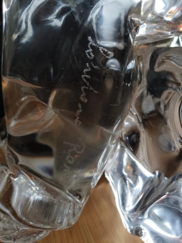 Loredano Rosin Signed Glass Art Sculpture~(18"H x 7"W x 10"D) - 15