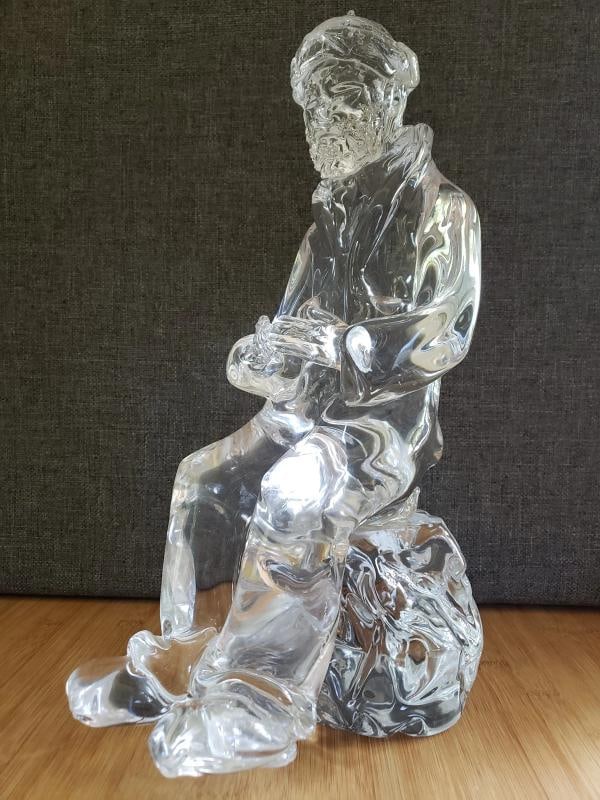 Loredano Rosin Signed Glass Art Sculpture~(18"H x 7"W x 10"D) (1 of 20)