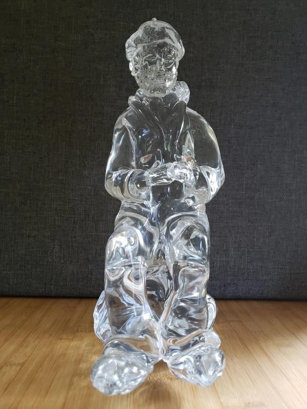 Loredano Rosin Signed Glass Art Sculpture~(18"H x 7"W x 10"D) - 2