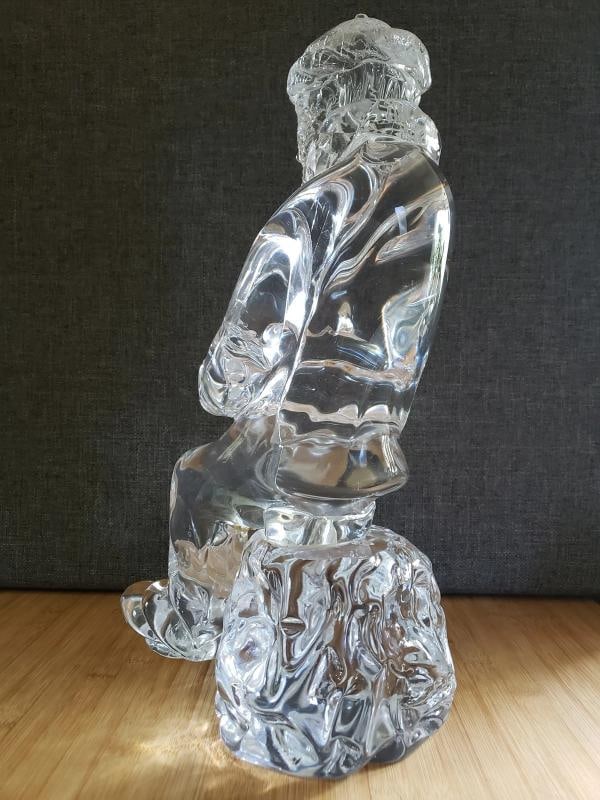 Loredano Rosin Signed Glass Art Sculpture~(18"H x 7"W x 10"D) - 4