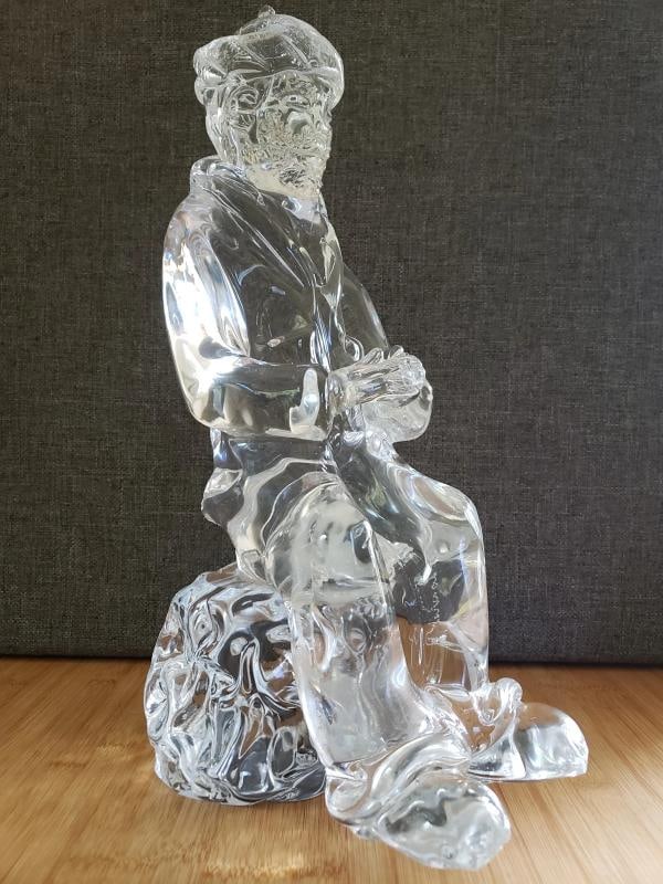 Loredano Rosin Signed Glass Art Sculpture~(18"H x 7"W x 10"D) - 8