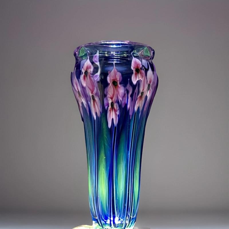 John Lotton Signed Vintage Art Glass Vase~(15"H x 7"W) - 2