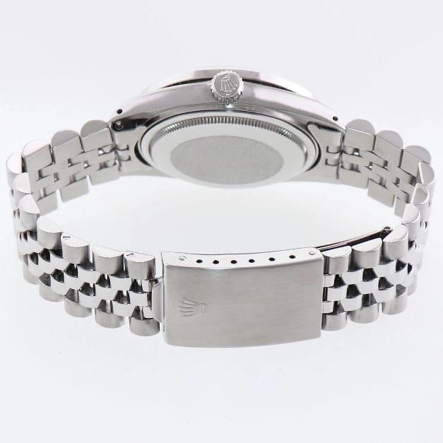 MINT DIAMOND Bezel Rolex DateJust 36mm Mother of Pearl 16234 Steel Watch Box - 6