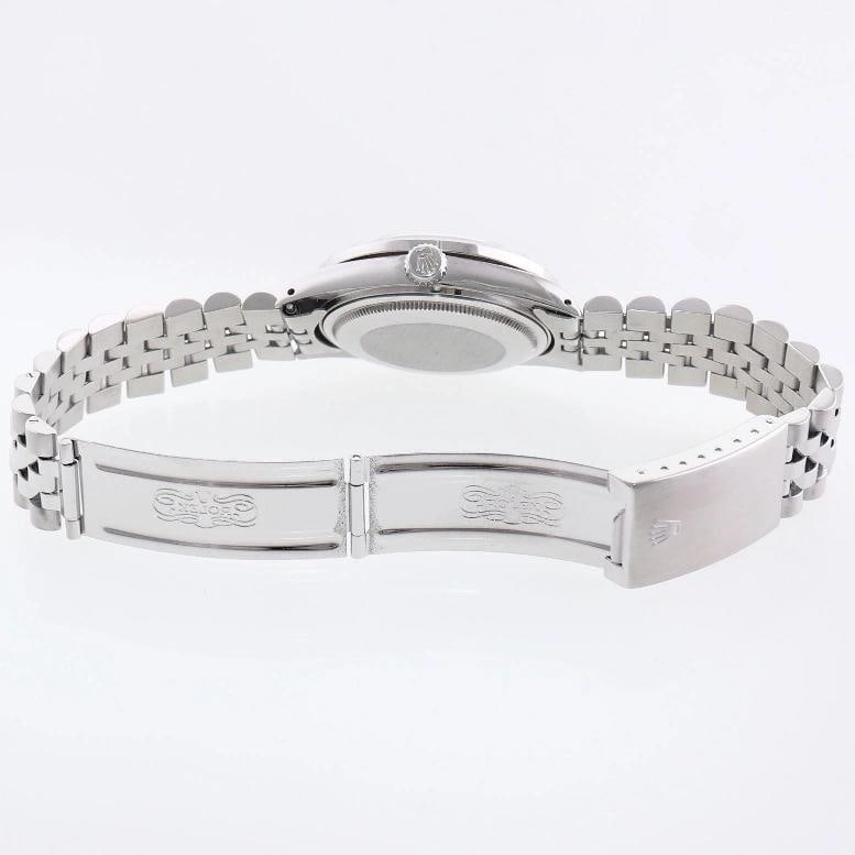 MINT DIAMOND Bezel Rolex DateJust 36mm Mother of Pearl 16234 Steel Watch Box - 7