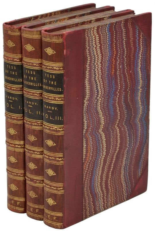 Tess of the D'Urbervilles ~ by THOMAS HARDY ~ First Edition 1891 1st Issue (1 of 5)