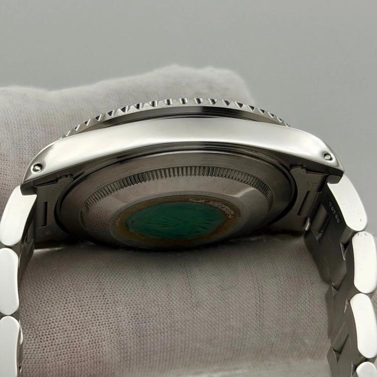 Rolex GMT Master II Pepsi 16710 40mm Black Dial Red Blue Bezel Stainless Steel - 7