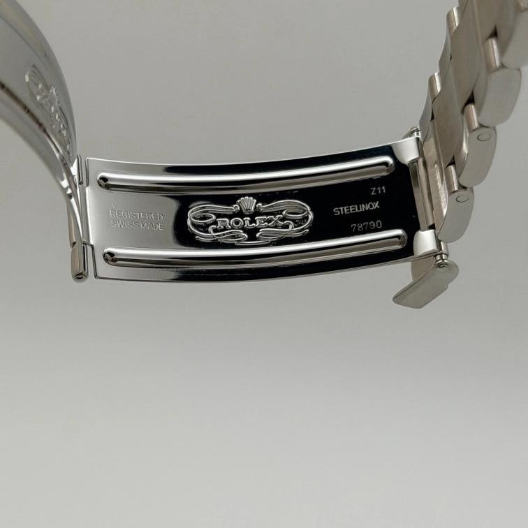 Rolex GMT Master II Pepsi 16710 40mm Black Dial Red Blue Bezel Stainless Steel - 8