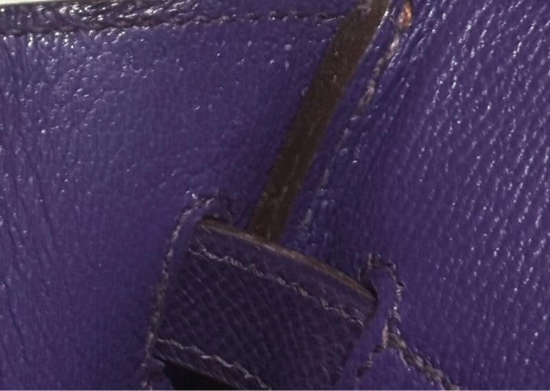 Hermes Birkin 30 Special Order Bubblegum Pink Ultra Violet Epsom Brushed Gold - 10