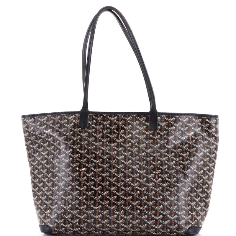 Goyard Artois Tote Coated Canvas MM: Measurements: Handle Drop 10", Height 12", Width 15", Depth 6.5", Strap Drop 7.5" . Condition: Pre-owned - Good,Brand: Goyard,Exterior Material: Canvas Coated,Style: Shoulder Bags,Exterior Color: