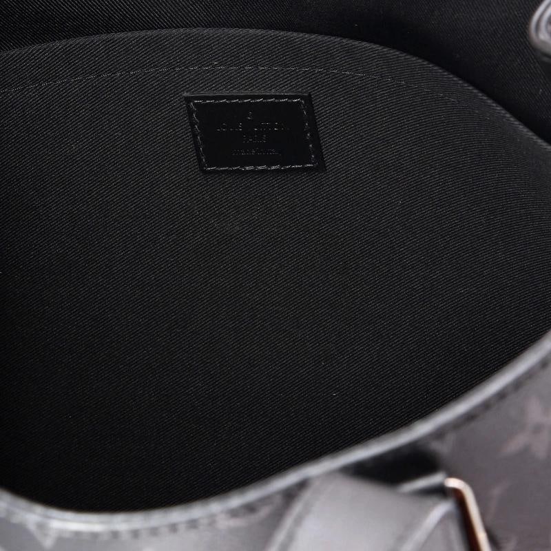 Louis Vuitton Sac Plat Horizontal Bag Monogram Eclipse Canvas - 6