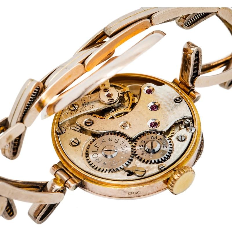 Rolex Rare Vintage 9k Rose Gold Manual Women's Watch 26mm (working as is) - 6