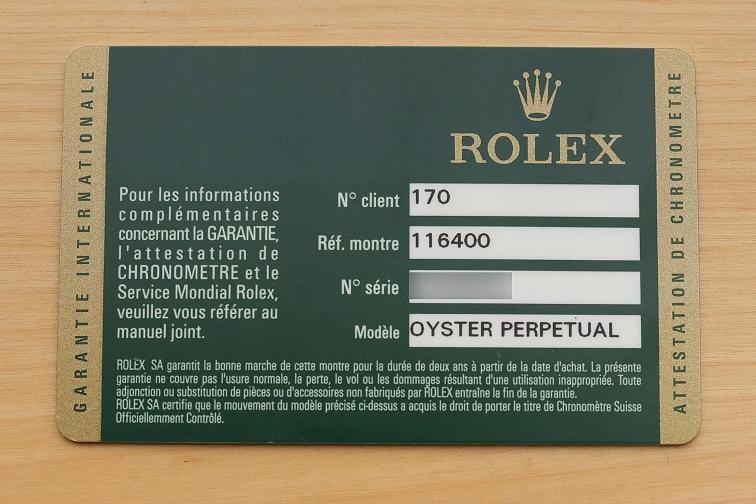 ROLEX MILGAUSS 116400 BLACK DIAL STAINLESS STEEL 40MM AUTOMATIC WATCH PAPERS - 7