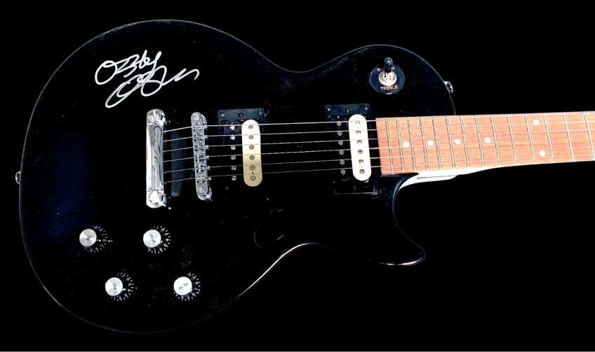 OZZY OSBOURNE SIGNED LES PAUL EPIPHONE GUITAR BECKETT BAS COA BLACK SABBATH - 2