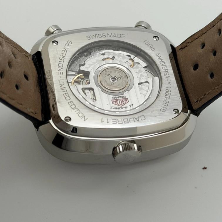 TAG Heuer Silverstone Limited Edition CAM2111.FC6259 42mm Brown Dial Box Papers - 5