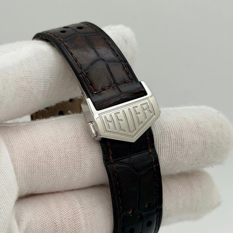 TAG Heuer Silverstone Limited Edition CAM2111.FC6259 42mm Brown Dial Box Papers - 7