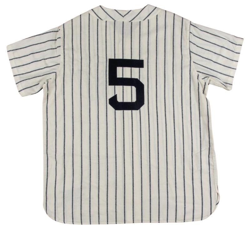 Beautiful Joe Dimaggio Signed 1941 New York Yankees Jersey PSA DNA Graded MINT 9 - 2