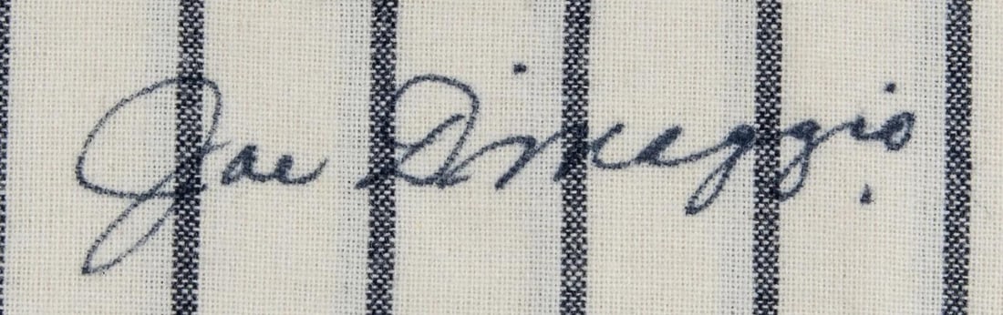 Beautiful Joe Dimaggio Signed 1941 New York Yankees Jersey PSA DNA Graded MINT 9 - 3