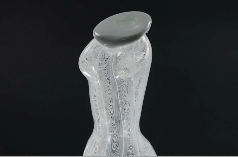 Licio Zanetti Signed Vintage Murano Art Glass Figurine~(19.25"H) - 5