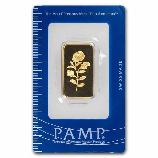 1/2 oz Gold Bar - PAMP Suisse Rosa (In Assay) (1 of 4)