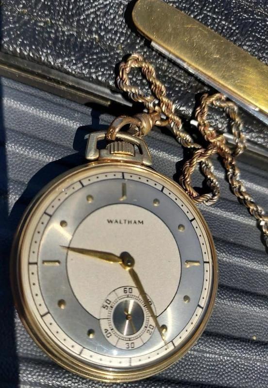 Waltham 14k Gold Pocket Watch ~GRADE No. 1 - 5
