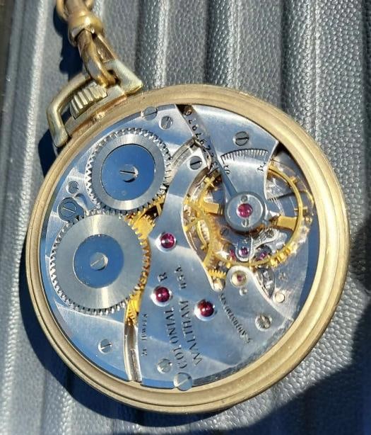 Waltham 14k Gold Pocket Watch ~GRADE No. 1 - 8