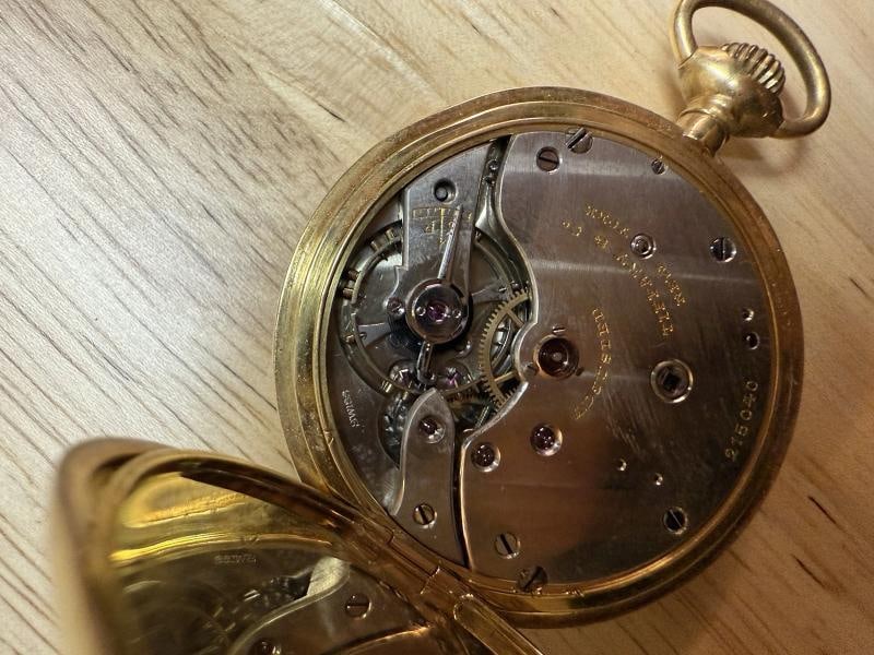 Tiffany & Co 18k Yellow Gold Pocket Watch - 2