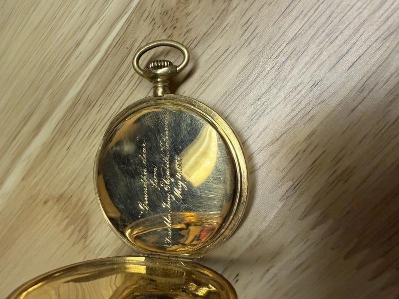 Tiffany & Co 18k Yellow Gold Pocket Watch - 3