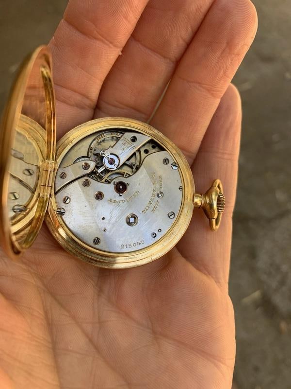 Tiffany & Co 18k Yellow Gold Pocket Watch - 9
