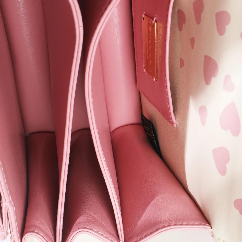 Bvlgari Pink Calfskin Serpenti Forever Top Handle Bag - 3