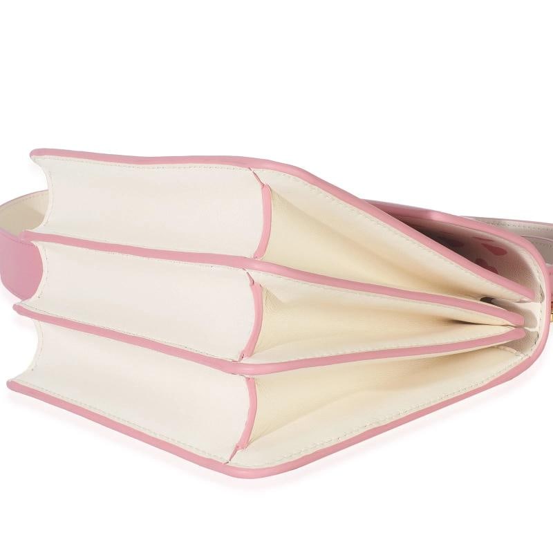 Bvlgari Pink Calfskin Serpenti Forever Top Handle Bag - 8