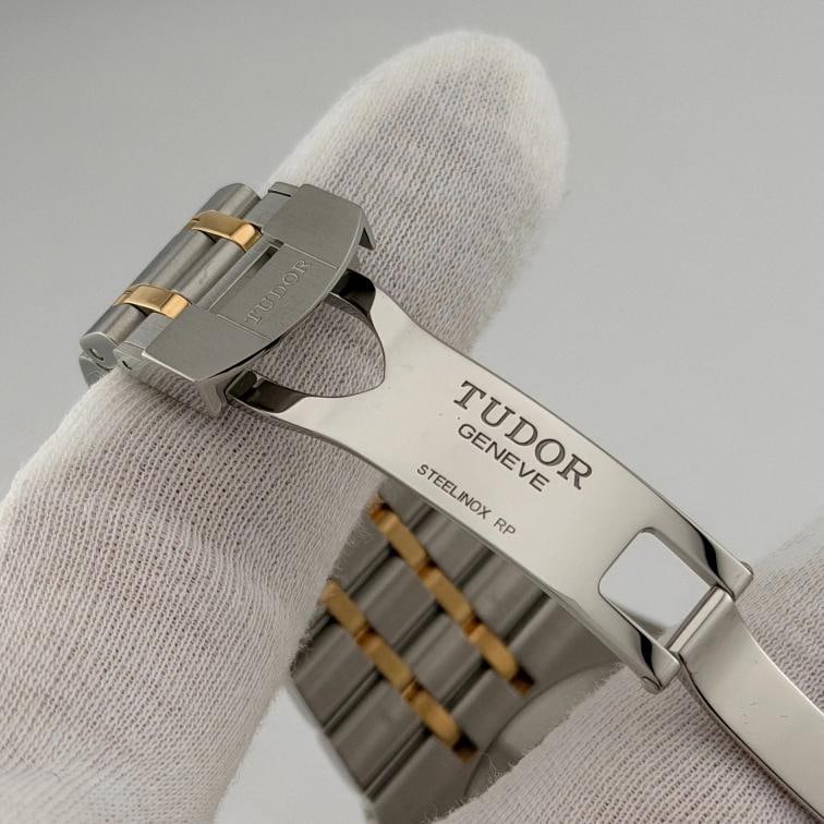 2024 Tudor Royal Day Date 28603 41mm Champagne Dial 18K Gold Steel Box Paper - 8