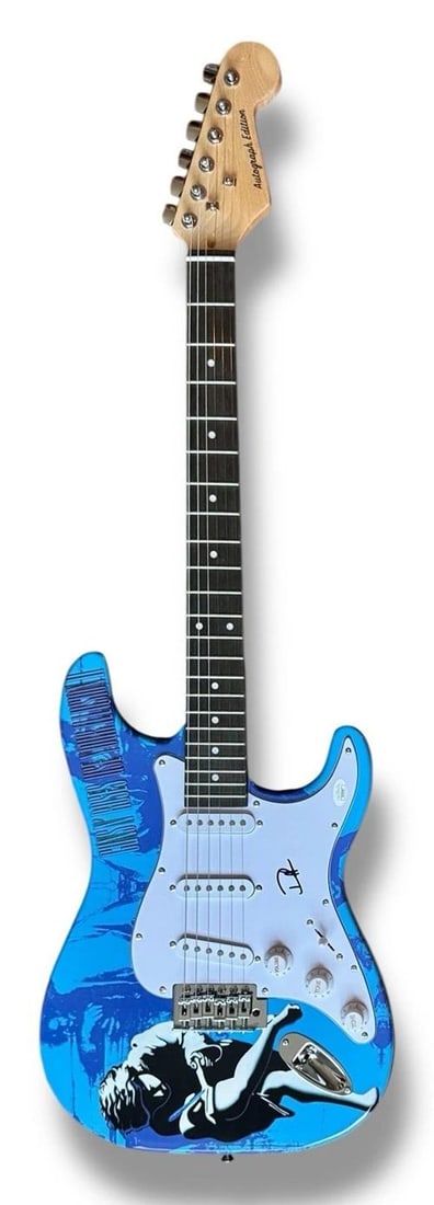 GUNS N ROSES Signed Guitar SET OF 5 JSA COA Axl Rose Slash Duff Izzy Stradlin +1 - 14