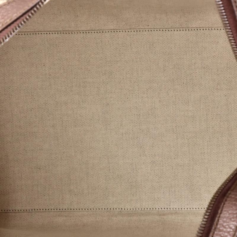 Gucci Savoy Web Convertible Duffle Bag GG Coated Canvas Tall - 6