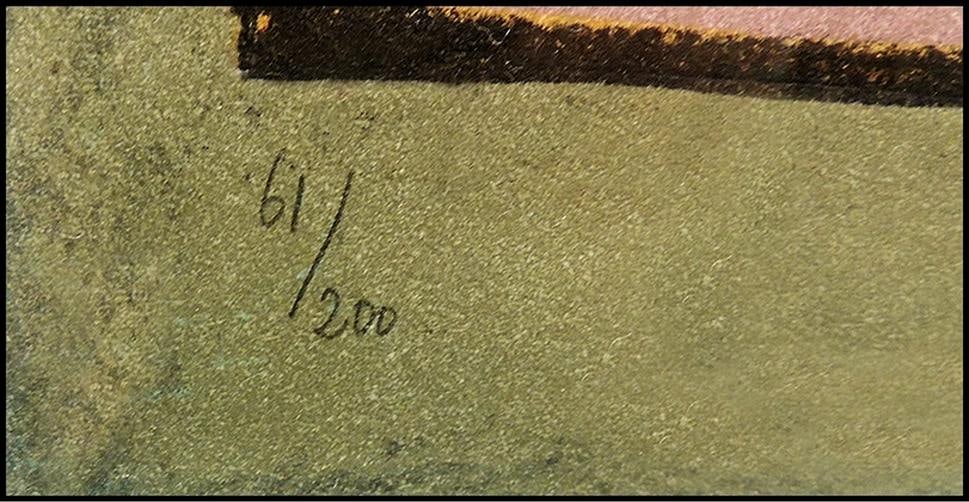 Graciela Rodo Boulanger Original Sagittarius Signed Zodiac Color Lithograph Art - 5