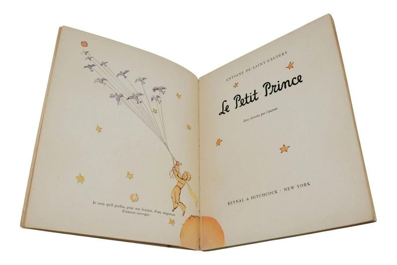 Le Petit Prince ANTOINE DE SAINT-EXUPERY First Softcover Edition 1st 1943 Little - 5