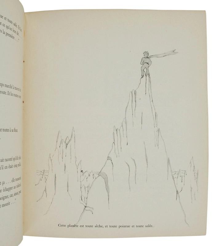 Le Petit Prince ANTOINE DE SAINT-EXUPERY First Softcover Edition 1st 1943 Little - 7